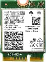 アンジー Intel 9560NGW 9560 NGFF M2:CNVi Dual Band 802.11ac 1.73Gbps